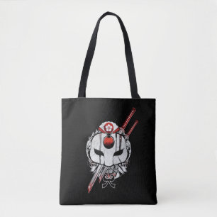 Suicide Squad Katana Mask & Swords Tattoo Art Tote Bag