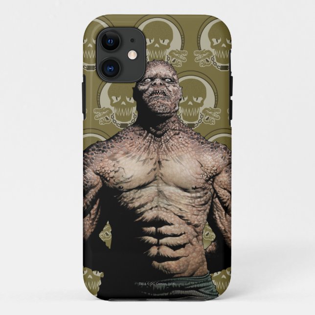 Suicide Squad | Killer Croc Comic Book Art Case-Mate iPhone Case (Back)