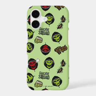 Suicide Squad Killer Croc Emoji Pattern