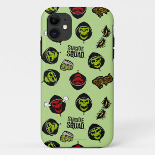 Suicide Squad   Killer Croc Emoji Pattern iPhone 11 Case