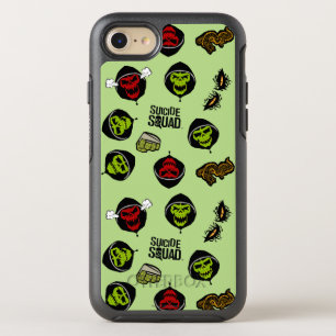 Suicide Squad   Killer Croc Emoji Pattern OtterBox Symmetry iPhone 8/7 Case