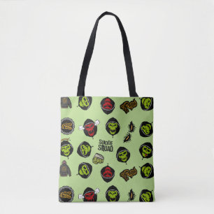 Suicide Squad Killer Croc Emoji Pattern Tote Bag