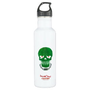 Suicide Squad   Killer Croc Head Icon 710 Ml Water Bottle