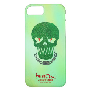 Suicide Squad   Killer Croc Head Icon iPhone 8/7 Case