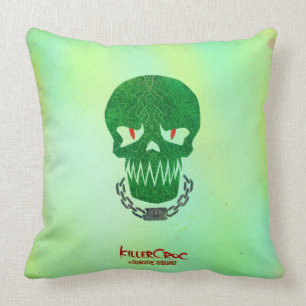 Suicide Squad   Killer Croc Head Icon Cushion