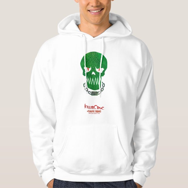 Suicide Squad | Killer Croc Head Icon Hoodie (Front)