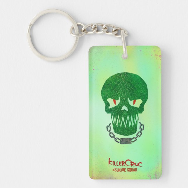 Suicide Squad | Killer Croc Head Icon Key Ring (Front)