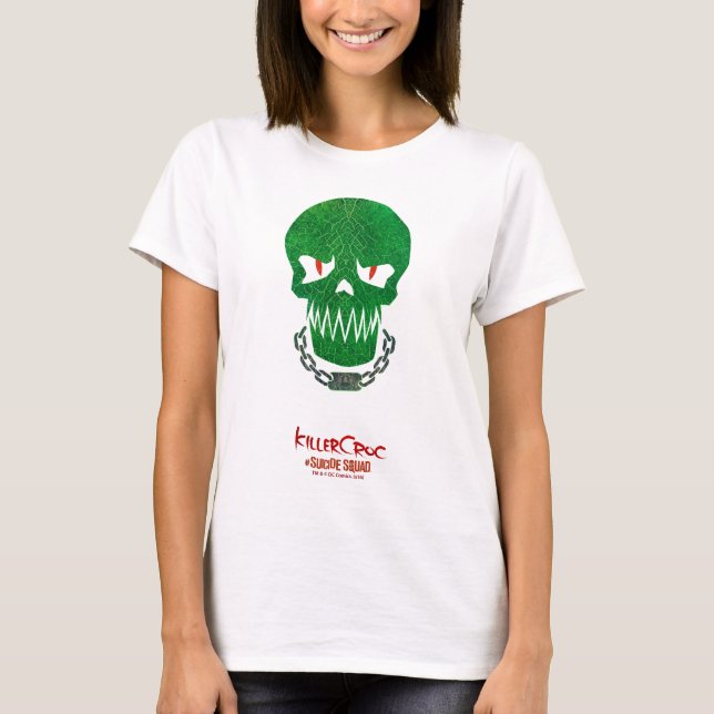 Suicide Squad | Killer Croc Head Icon T-Shirt (Front)