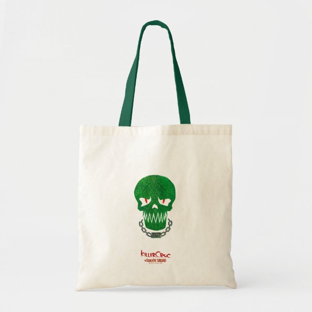 Suicide Squad | Killer Croc Head Icon Tote Bag (Front)