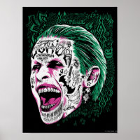 Suicide Squad | Laughing Joker Head Sketch