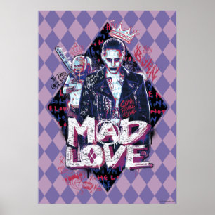 Suicide Squad   Mad Love Poster