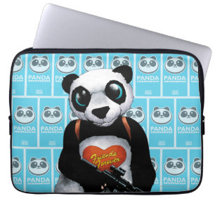 Suicide Squad   Panda Laptop Sleeve