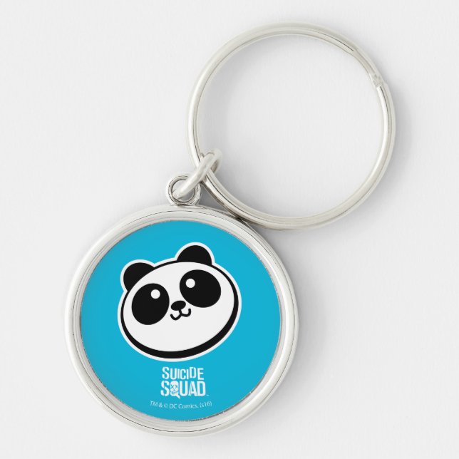 Suicide Squad | Panda Purveyors Logo Key Ring (Front)