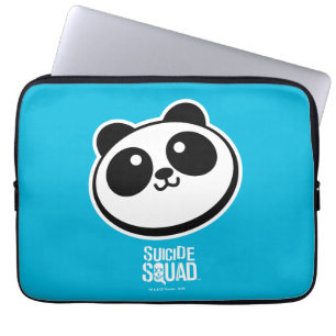 Suicide Squad Panda Purveyors Logo Laptop Sleeve