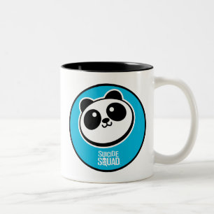 Suicide Squad Panda Purveyors Logo Two-Tone Coffee Mug