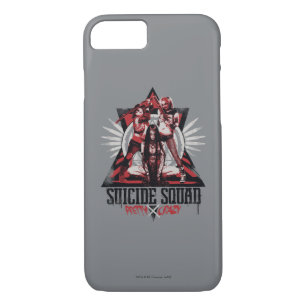Suicide Squad   Pretty Crazy Squad Girls iPhone 8/7 Case