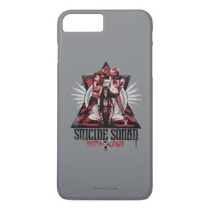 Suicide Squad   Pretty Crazy Squad Girls iPhone 8 Plus/7 Plus Case