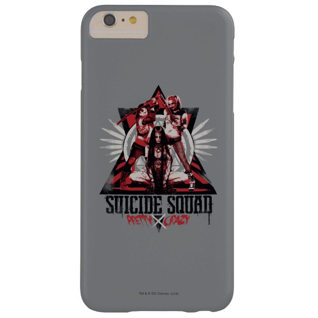 Suicide Squad | Pretty Crazy Squad Girls Case-Mate iPhone Case (Back)