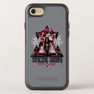 Suicide Squad   Pretty Crazy Squad Girls OtterBox Symmetry iPhone 8/7 Case