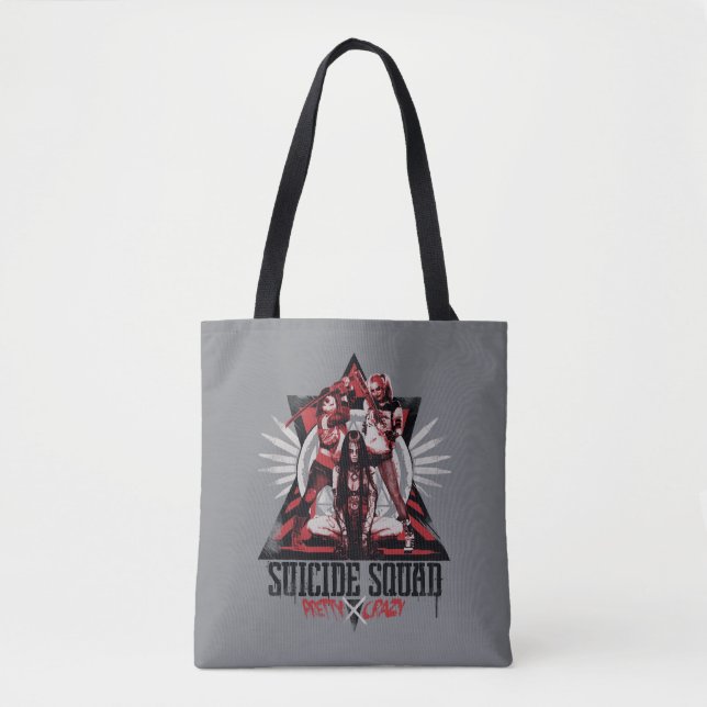 Suicide Squad | Pretty Crazy Squad Girls Tote Bag (Front)