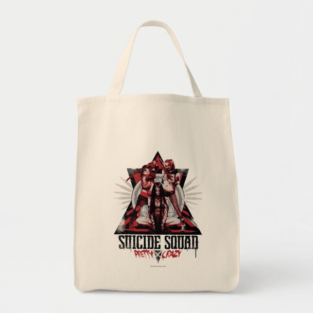 Suicide Squad | Pretty Crazy Squad Girls Tote Bag (Front)