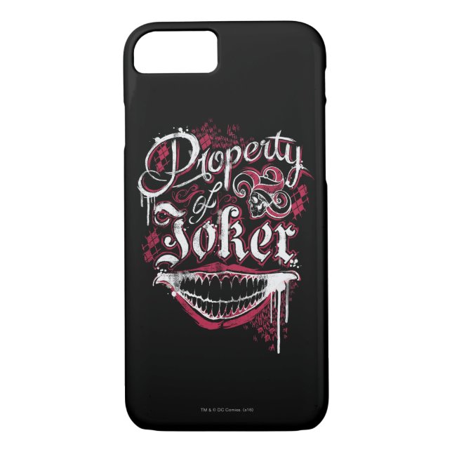 Suicide Squad | Property of Joker Case-Mate iPhone Case (Back)