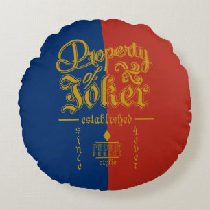Suicide Squad Puddin Freaky Round Cushion