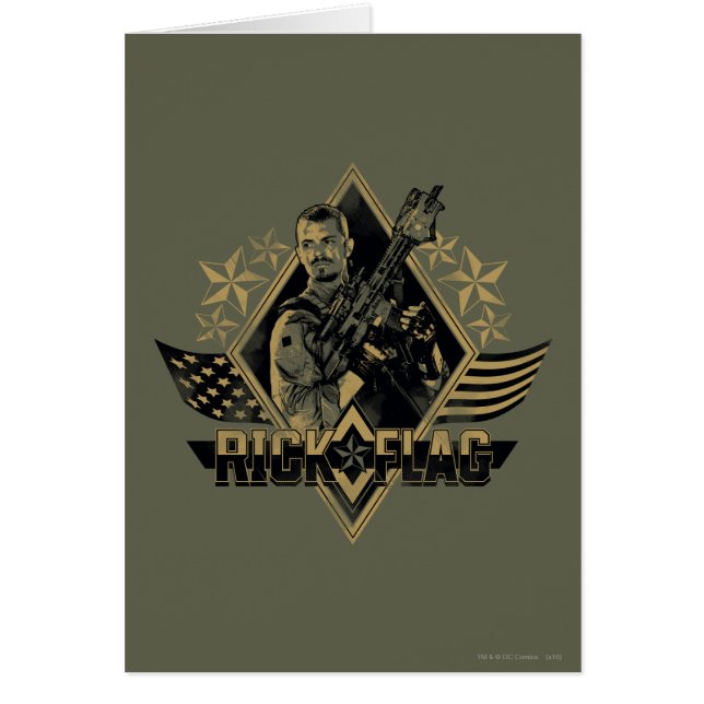 Suicide Squad | Rick Flag Badge (Front)