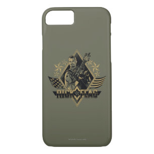 Suicide Squad   Rick Flag Badge iPhone 8/7 Case