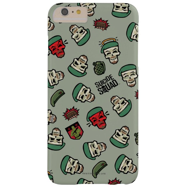 Suicide Squad | Rick Flag Emoji Pattern Case-Mate iPhone Case (Back)