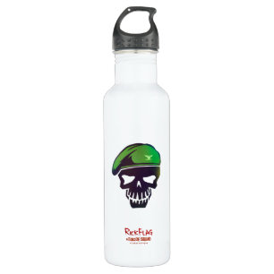 Suicide Squad   Rick Flag Head Icon 710 Ml Water Bottle