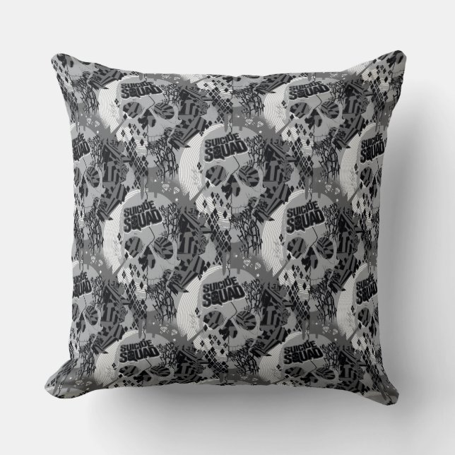 Suicide Squad | Skull Pattern Cushion (Front)