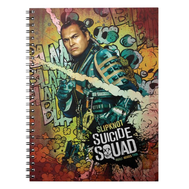 Suicide Squad | Slipknot Character Graffiti Notebook (Front)