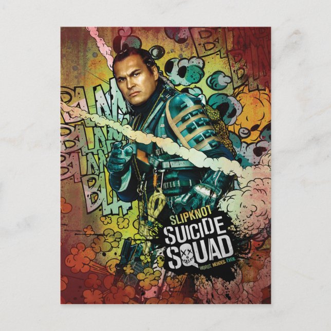 Suicide Squad | Slipknot Character Graffiti Postcard (Front)