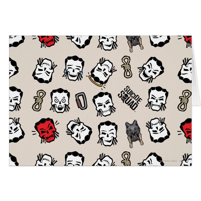 Suicide Squad | Slipknot Emoji Pattern (Front Horizontal)