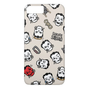 Suicide Squad Slipknot Emoji Pattern iPhone 8 Plus/7 Plus Case