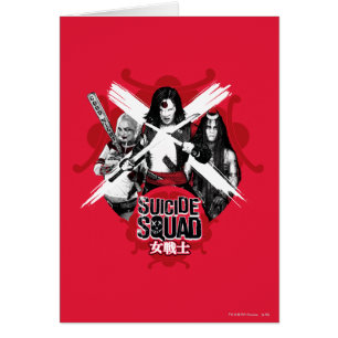 Suicide Squad Squad Girls "Female Warrior"