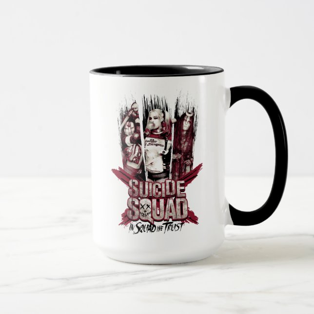 Suicide Squad | Squad Girls "In Squad We Trust" Mug (Right)