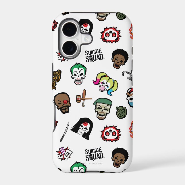 Suicide Squad | Suicide Squad Emoji Pattern (Back)