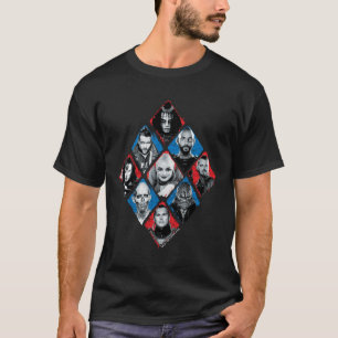 Suicide Squad   Task Force X Chequered Diamond T-Shirt