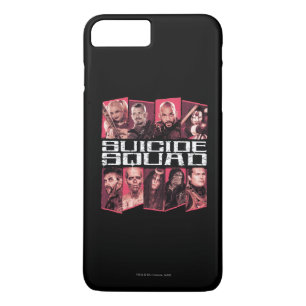 Suicide Squad Task Force X Group Emblem iPhone 8 Plus/7 Plus Case