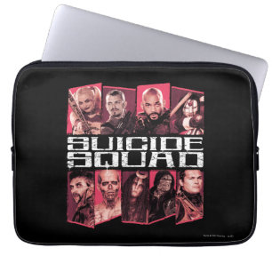 Suicide Squad   Task Force X Group Emblem Laptop Sleeve