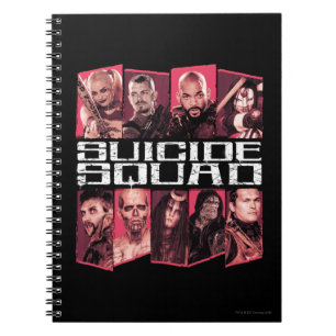 Suicide Squad   Task Force X Group Emblem Notebook