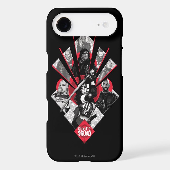 Suicide Squad | Task Force X Japanese Graphic Case-Mate iPhone Case (Back)