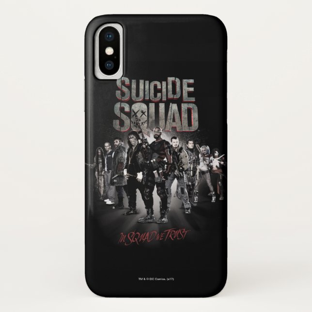 Suicide Squad |Task Force X Lineup Case-Mate iPhone Case (Back)