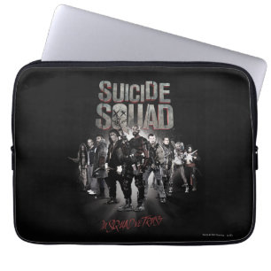 Suicide Squad  Task Force X Lineup Laptop Sleeve
