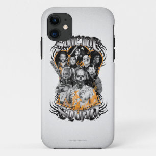 Suicide Squad   Task Force X Tribal Tattoo iPhone 11 Case