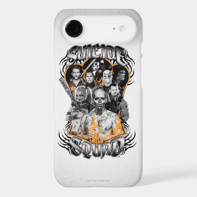 Suicide Squad | Task Force X Tribal Tattoo Case-Mate iPhone Case (Back)