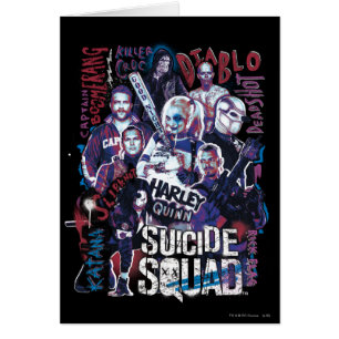 Suicide Squad Task Force X Typography Photo
