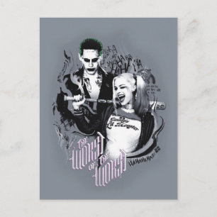 Suicide Squad The Worst of The Worst Postcard